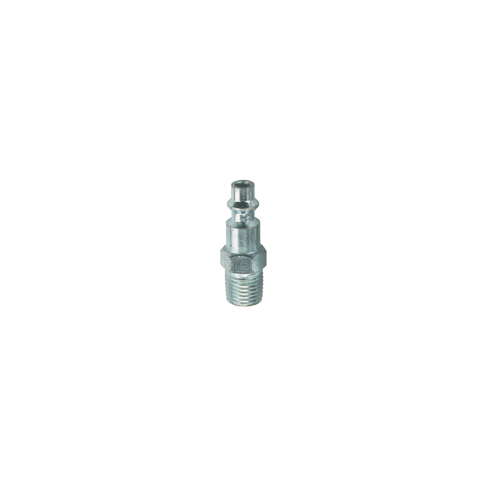 Klutch 1/4in. Male Air Plugs, 10-Pk., M-Style